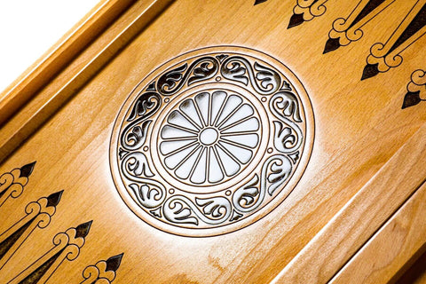 Coffret Backgammon Motifs Arméniens