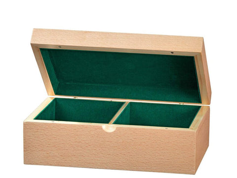 boîte en bois échecs