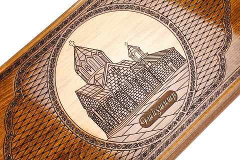 Plateau Backgammon Monastère Gandzasar Fait Main
